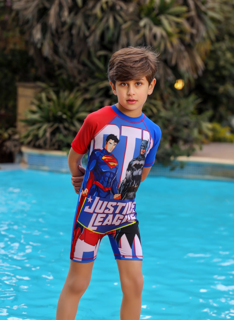 Justice League Superhero swimsuit  protection and style. - Image 2