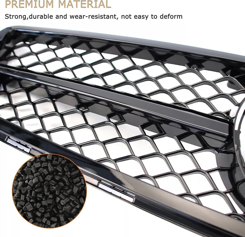 DIBON AUTO W204 AMG Style Front Grille for Mercedes Benz - Image 4