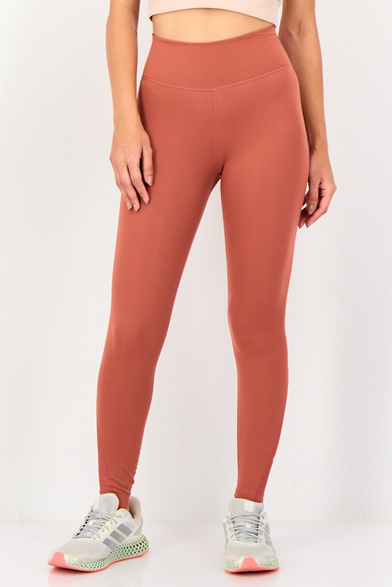 Nike ليغينغز تدريب رياضية للنساء، صدأ - Image 1