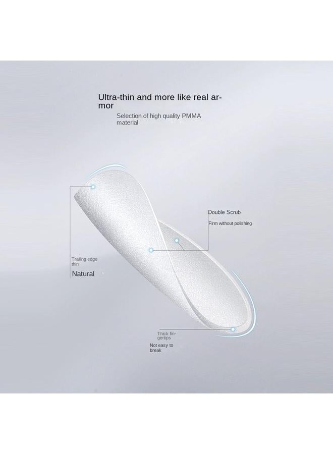Bluejw Supplement A Single Number To Wear A Seamless Nail Shop Special Nail Patch Ultra-thin Non-grinding Full Patch Half Patch Short  - Image 4