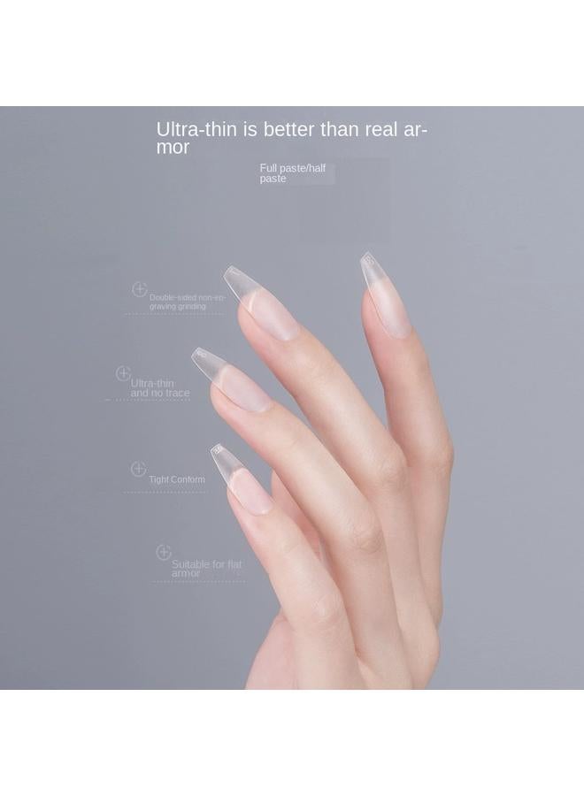 Bluejw Supplement A Single Number To Wear A Seamless Nail Shop Special Nail Patch Ultra-thin Non-grinding Full Patch Half Patch Short  - Image 3