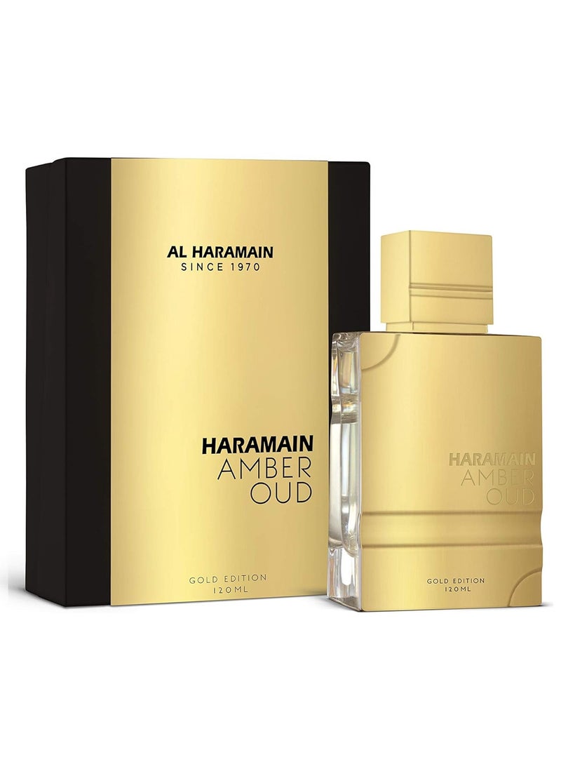 Al Haramain Perfumes - Al Haramain Amber Oud Gold Edition For Unisex Eau De Parfum 120ml - Image 1