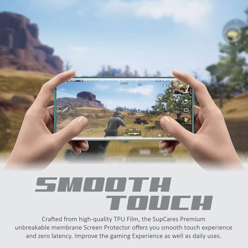 SupCares TPU Unbreakable Membrane Screen Protector for Motorola Edge 60 Fusion, Edge 60 and Edge 60 Pro (6.67 Inch) With Easy Self Installation Kit | Fingerprint Working | Edge to Edge Coverage - Image 5