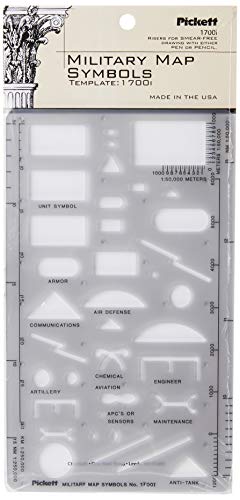 Pickett Military Map Symbols Template (1700I) - Image 3