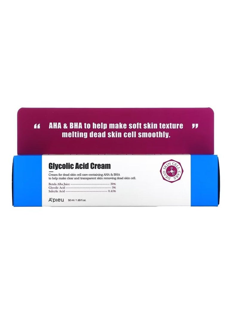 A'Pieu, Glycolic Acid Cream, 1.69 fl oz (50 ml) - Image 2