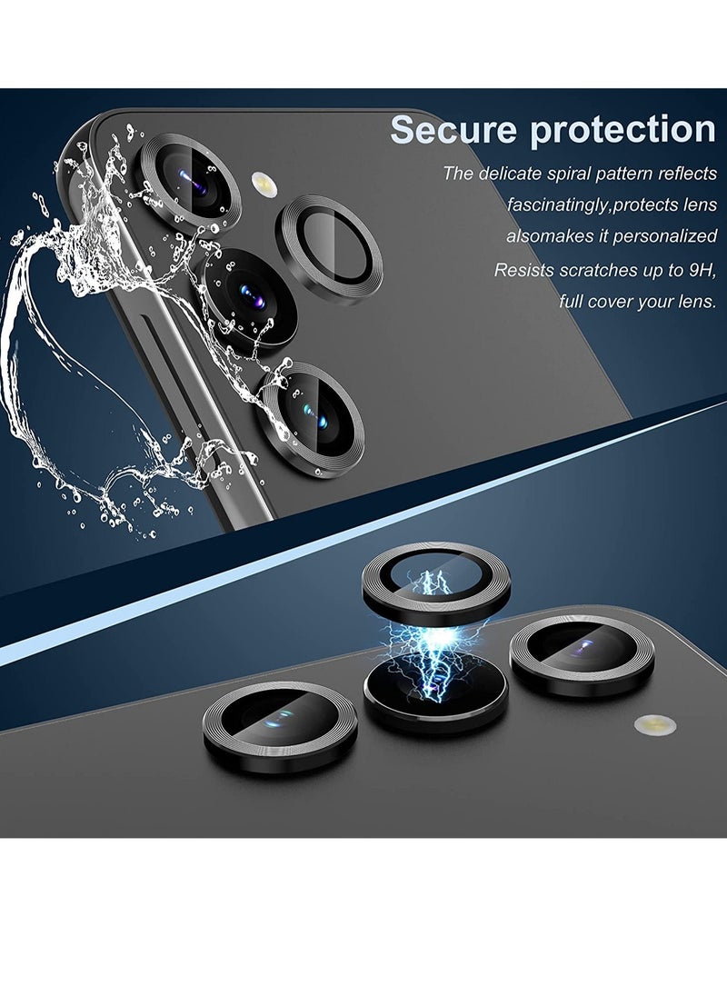 Raxoom [3 PCS] for Samsung Galaxy S23/ S23+ Camera Lens Protector, [Scratch Resistant] [Positioning Installation] Tempered Glass Lens Protector Cover - Image 4