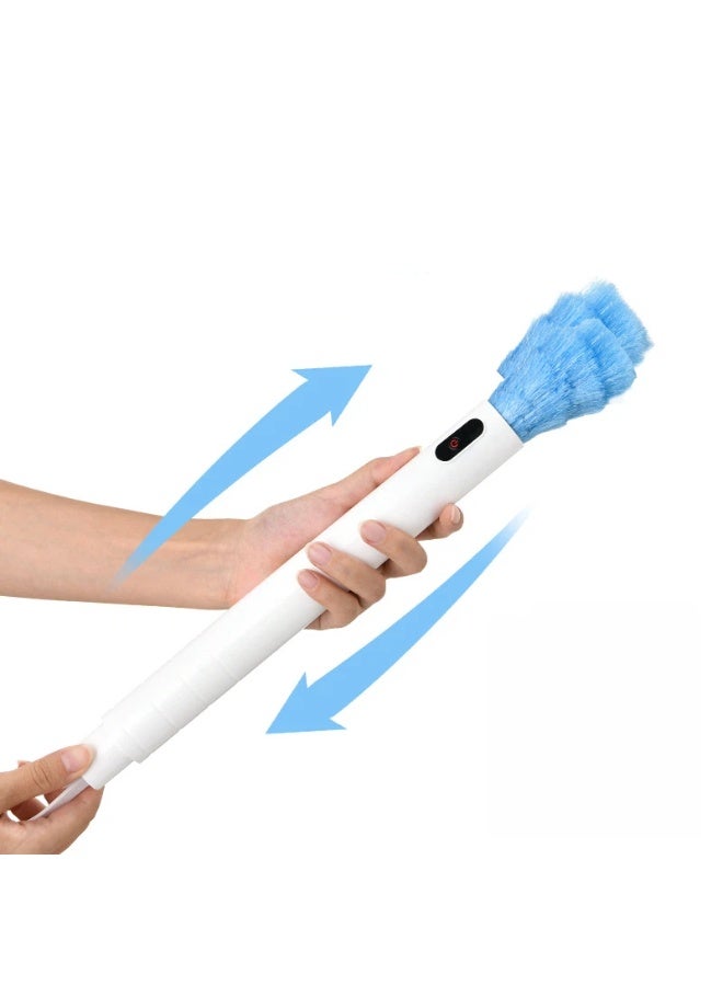 general USB Rechargeable Electric Duster - 360° Rotating Telescopic Dust Brush Cordless for Home Car Office Cleaning - Image 1
