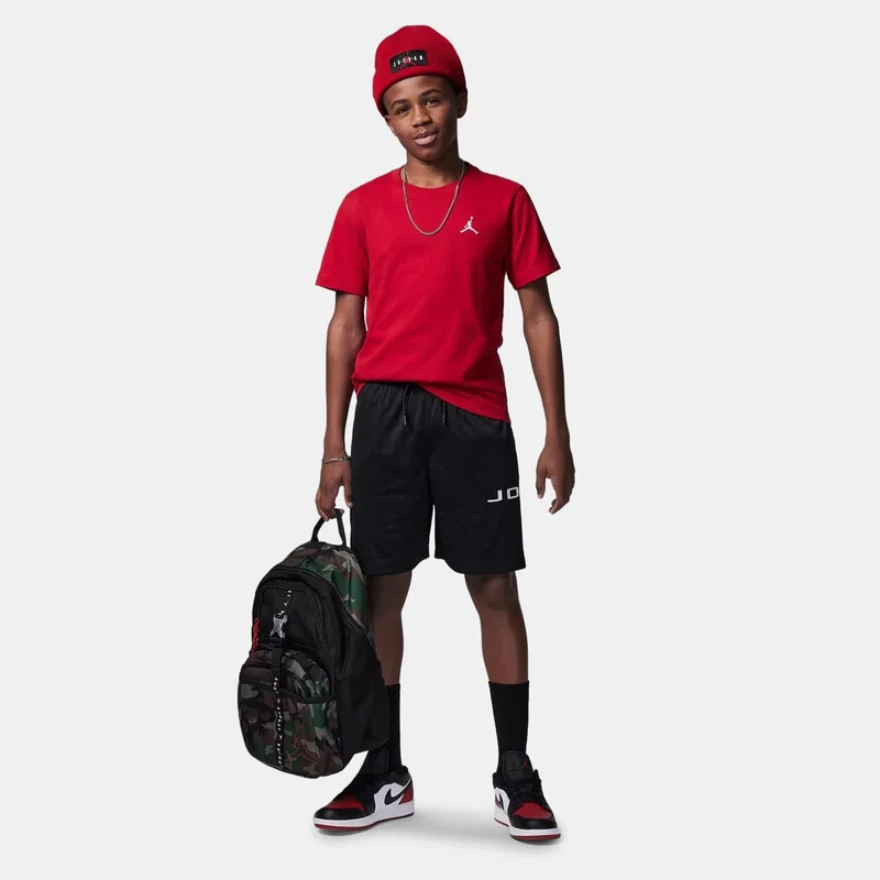 Jordan Red Kids' Jumpman Air Embroidered T-Shirt  | Best Price UAE