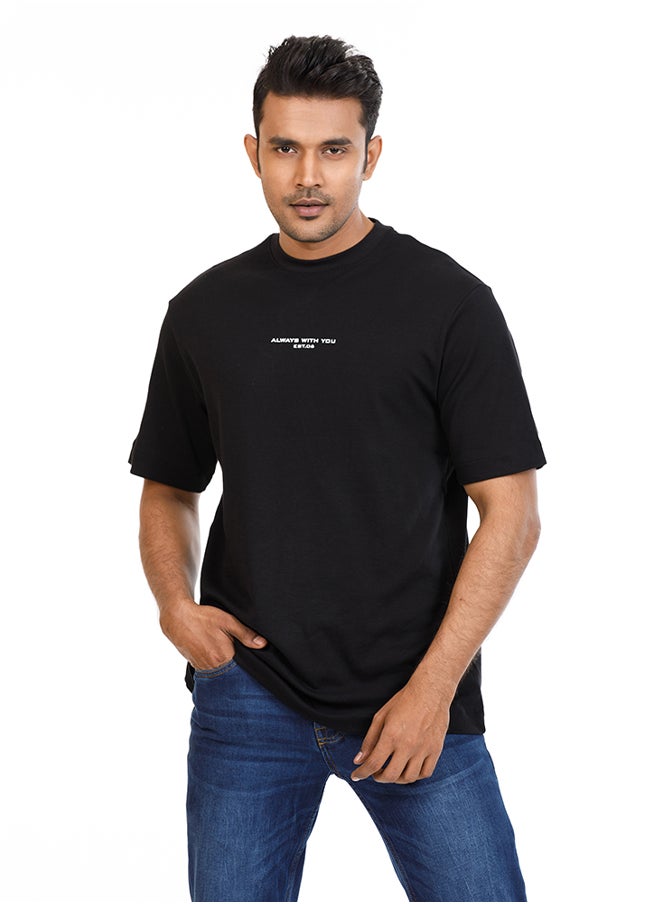 Gentle Park COTTON BLACK T-Shirt  - Image 2