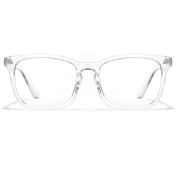 mashamart® Blue Light Blocking Glasses (Combo Of 2) Gaming Filter Square Eyeglasses for Eye Protection Men Women, Computer/Tablet/Laptop/Mobile/TV, Anti-blue & Anti eyestrain (Green/Tranparent) - Image 3