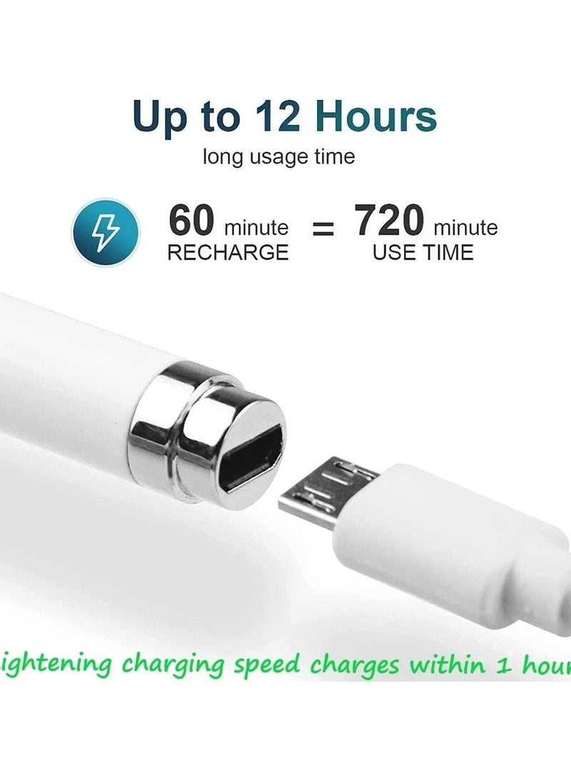 ELTRAZONE Stylus Pen for tablet, Touch Screen Pencil: Compatible with iOS, Android Microsoft Tablets, Phone, Drawing, Handwriting and Games - Image 2