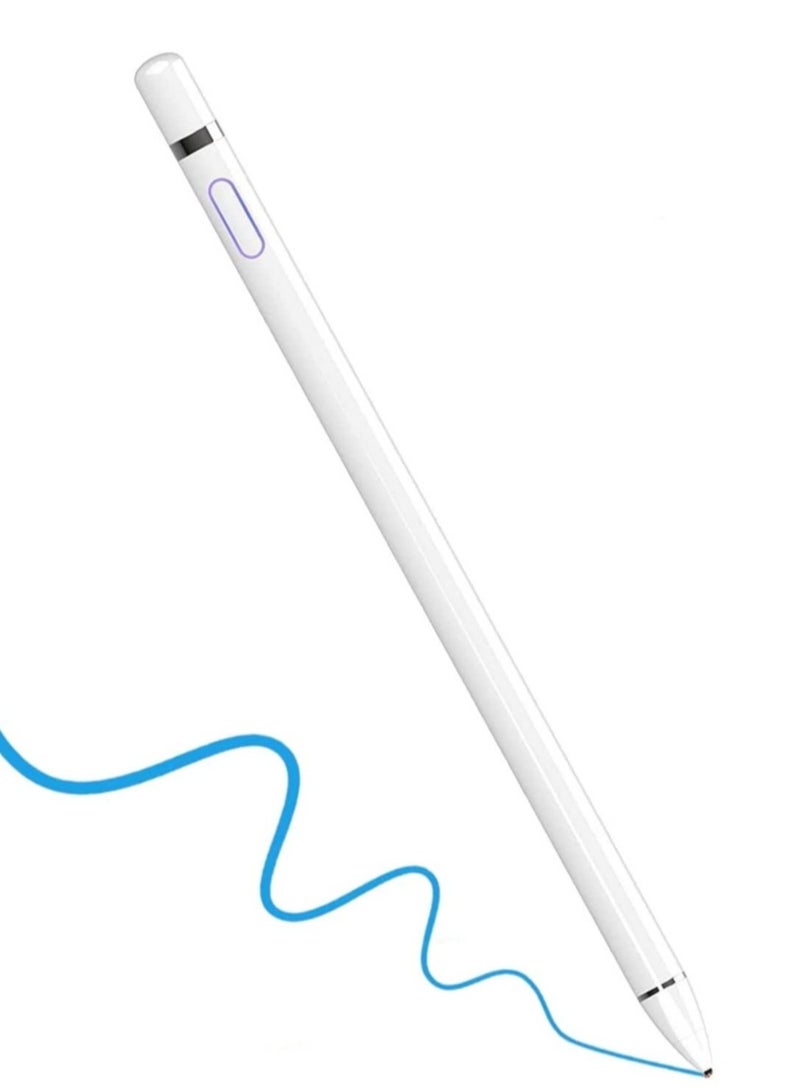 ELTRAZONE Stylus Pen for tablet, Touch Screen Pencil: Compatible with iOS, Android Microsoft Tablets, Phone, Drawing, Handwriting and Games - Image 1