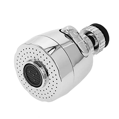 ONICORN® Water Saving Anti-Splash Tap Short Head Kitchen Faucet Aerator 360 Rotate with 2 Modes Sink Sprayer Extension Device Pack of 1 Pcs, Plastic;ABS;Rubber - Image 1
