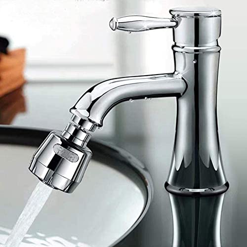 ONICORN® Water Saving Anti-Splash Tap Short Head Kitchen Faucet Aerator 360 Rotate with 2 Modes Sink Sprayer Extension Device Pack of 1 Pcs, Plastic;ABS;Rubber - Image 3