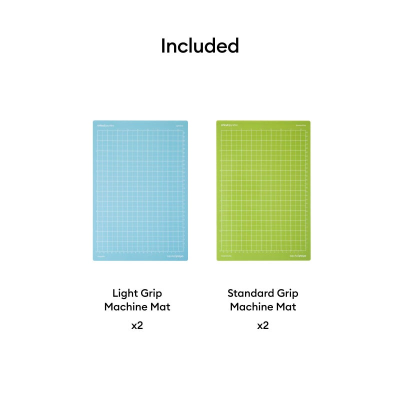Cricut Mat Variety Pack (4 Count, 8.5in x 12in) - for Joy Xtra Machine - Includes 2 StandardGrip & 2 LightGrip - Image 3