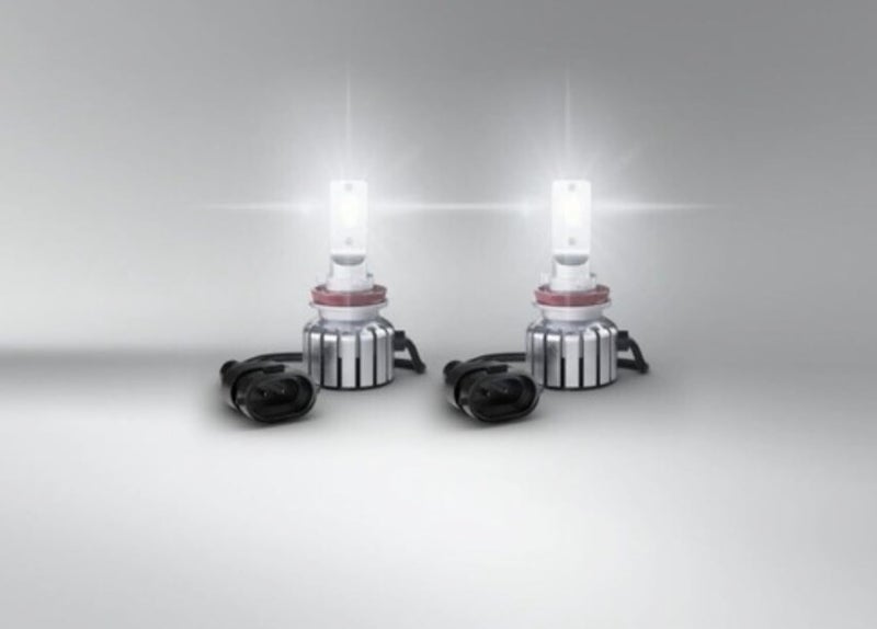 أوسرام مصابيح LEDriving® HL BRIGHT، ≜ H8/H11/H16/H9، مصابيح LED عالية/منخفضة الشعاع، سطوع أعلى بنسبة +300%، غير معتمدة من ECE، 6000K، للاستخدام على الطرق الوعرة فقط، صندوق قابل للطي معلق (مصباحان) - Image 3