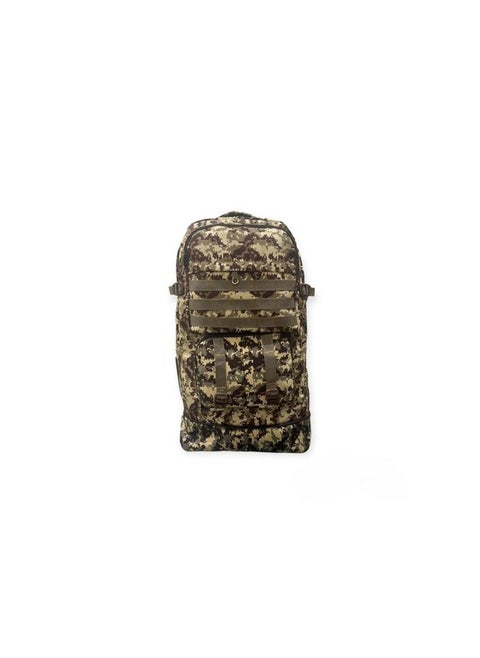75 liter safari backpack for long trips, travel and the army