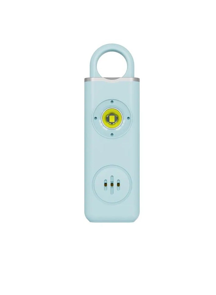 AROAQ Personal Safety Siren For Women, 130 dB Loud Siren Emergency Security Alarm, Anti Robbery Safe Sound Personal Alarm, Security Siren With Strobe And Key Chain For Women, Children, Elderly, (1pc, Blue) - Image 1