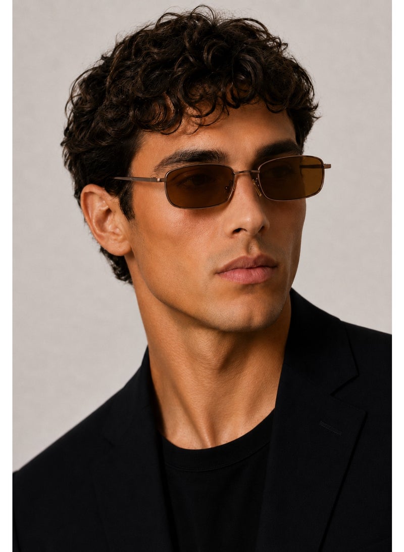 RITY Men & Women Sunglasses with Elegant Metal Frame and Polarized Lenses | Full UV Protection | Luxury Fashion Eyewear for Driving, Travel, Beach & Outdoor Activities | Stylish & Lightweight Design - Image 2