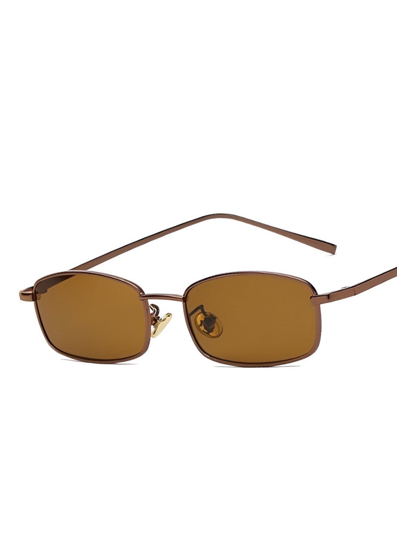 RITY Men & Women Sunglasses with Elegant Metal Frame and Polarized Lenses | Full UV Protection | Luxury Fashion Eyewear for Driving, Travel, Beach & Outdoor Activities | Stylish & Lightweight Design - Image 4