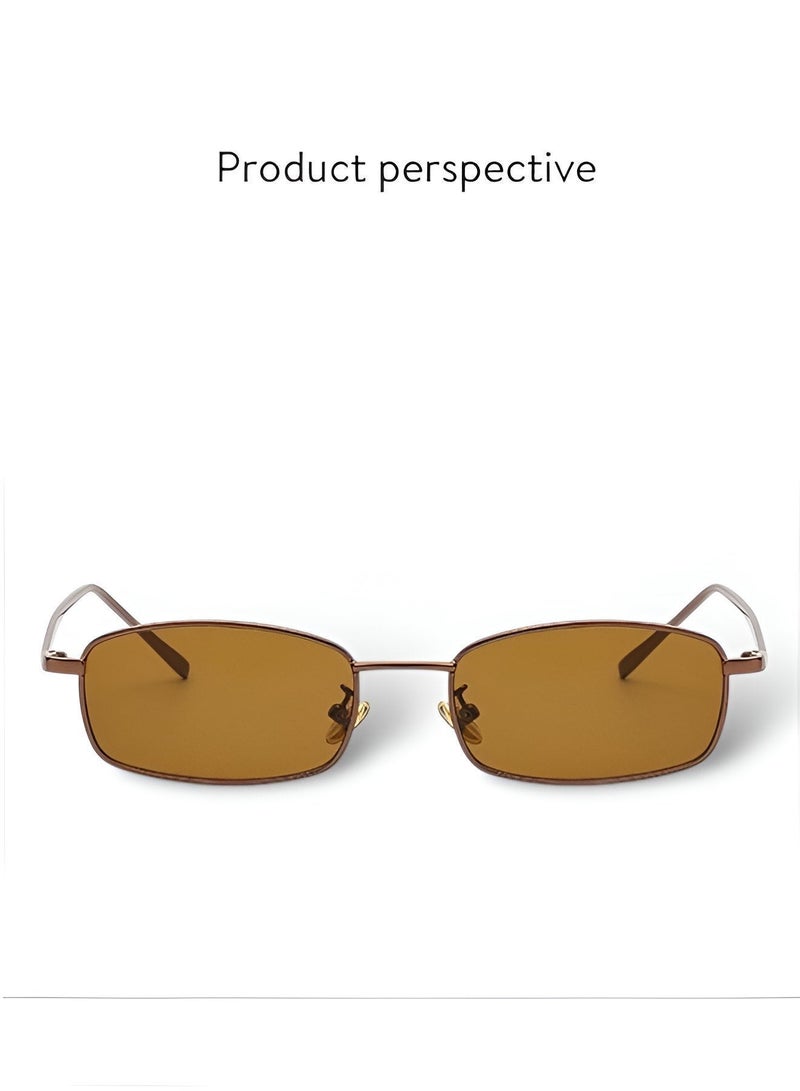 RITY Men & Women Sunglasses with Elegant Metal Frame and Polarized Lenses | Full UV Protection | Luxury Fashion Eyewear for Driving, Travel, Beach & Outdoor Activities | Stylish & Lightweight Design - Image 5