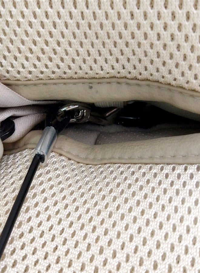 Mogoko Pet Dog Car Seat Belt Restraint, Coated Stainless Steel Chew Proof Dog Vehicle Safety Tether Cable, Double Clip No-Chew Pet Car Leash Lead-31 Inch - Image 5