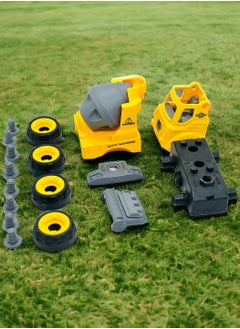 Generic Construction Vehicle Building Set for Kids  - Image 3
