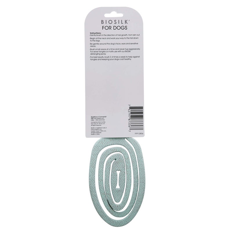 BioSilk for Pets Eco Friendly Detangling Pin Brush for Dogs, Gentle Dog Grooming Brush Designed to Help Remove Knots and Tangles and Support Healthy Coats for All Dogs - Image 3