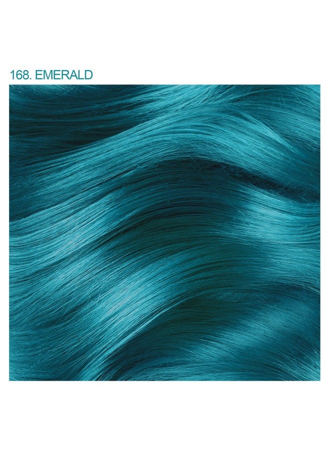 Adore Dore Semi Permanent Hair Color Vegan And Crueltyfree Hair Dye 4 Fl Oz 168 Emerald (Pack Of 1)  - Image 3