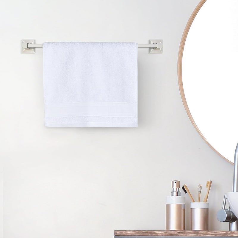 Home Centre Home Centre Colour Refresh Essence Cotton Face Towel White 30x30cm - Image 1