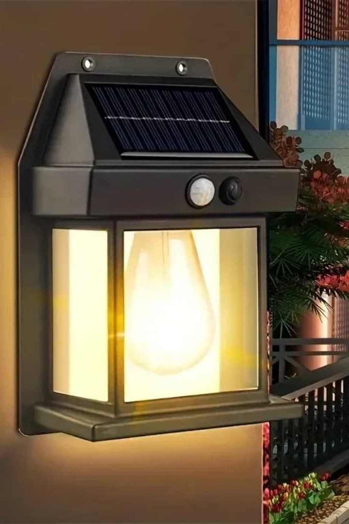Solar wall lighting .