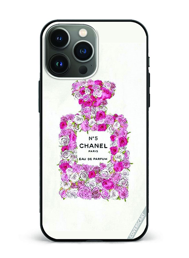 COVERSCART Protective Case Cover For Apple iPhone 14 Pro Max Chanel Design Multicolour
