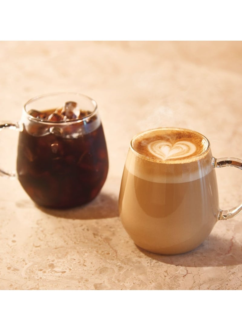 Hario Round Glass Mug Set 360Ml Clear 2 Pieces S - Image 3