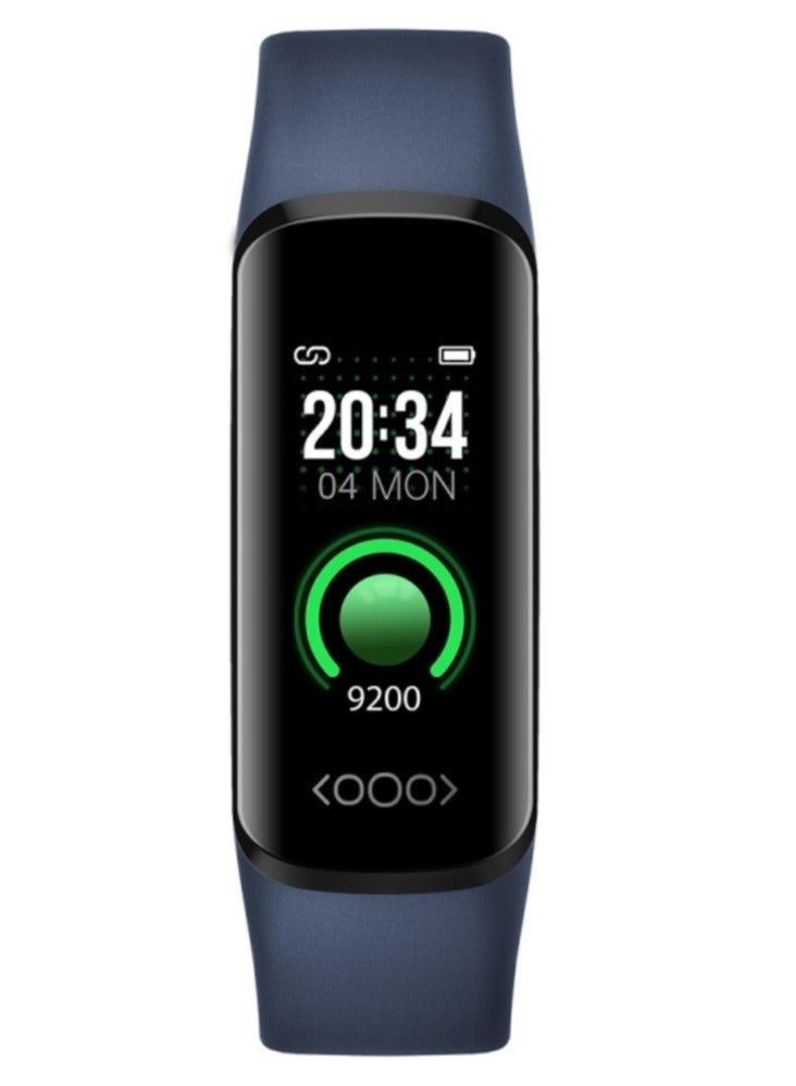 AROAQ TK30 0.96 inch Color Screen Smart Watch,Support Heart Rate / Blood Pressure / Blood Oxygen / Blood Glucose Monitoring(Blue) - Image 2