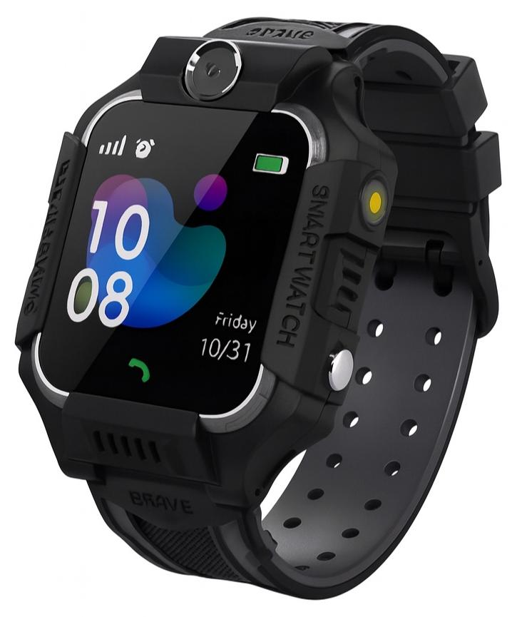 نابي ساعة ذكية للأطفال NABI Z7A بشاشة ملونة - مقاومة للماء –مكالمات- نظام sos – لون اسود - Image 1