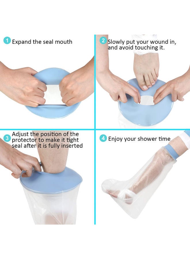 Generic Adult Short Leg Cast Cover For Shower - Image 2