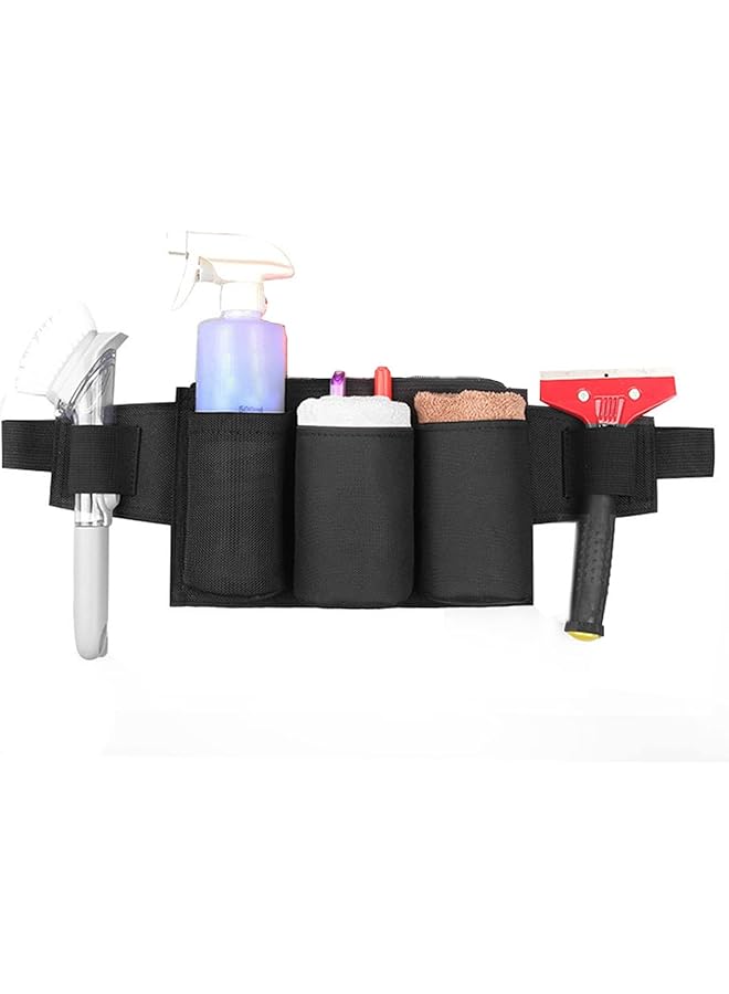 PROMASS promass Waist Tools Bag, , Adjustable Tool Pouch with Tightness Zipper Seal Buckle, Design for Holding Various Cleaning or Gardening Tools, Waterproof Oxford Cloth Cleaner's Waist Bag  - Image 1