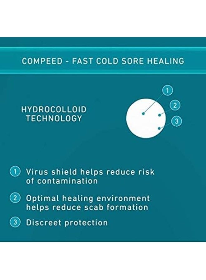 Compeed Cold Sore Discreet Healing Patch 15's - Image 4