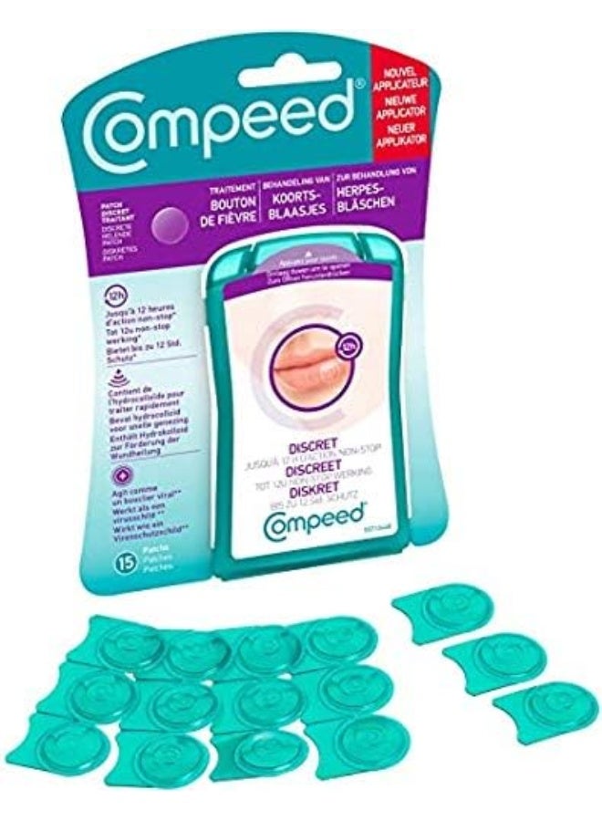 Compeed Cold Sore Discreet Healing Patch 15's - Image 2