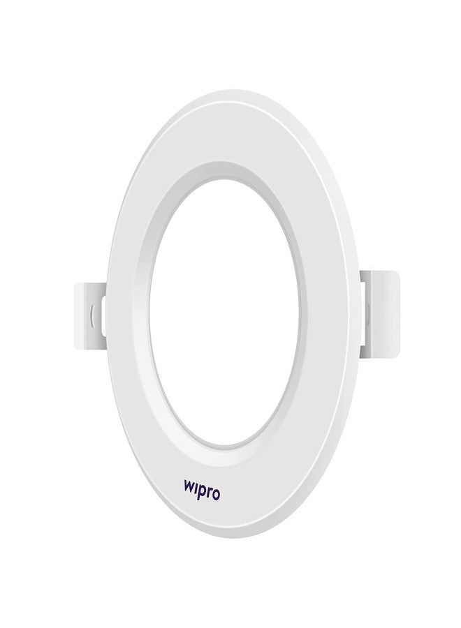 wipro Polycarbonate Garnet 8W Round Downlight Junction Box | Red | Glare-Free Design | Recessed Downlighter for False Ceiling | Cutout 3 Inch | Pack of 1 - Image 2