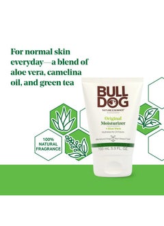 BULLDOG Bulldog Mens Skincare and Grooming Original Facial Moisturizer, 3.3 Fluid Ounce - Pack of 2  - Image 3