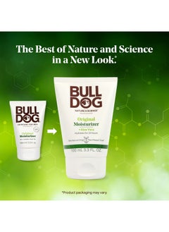 BULLDOG Bulldog Mens Skincare and Grooming Original Facial Moisturizer, 3.3 Fluid Ounce - Pack of 2  - Image 2