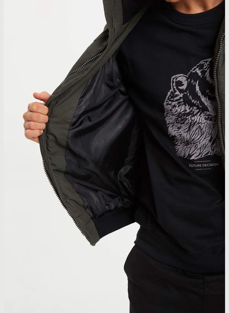 DeFacto Thick Hooded Coat