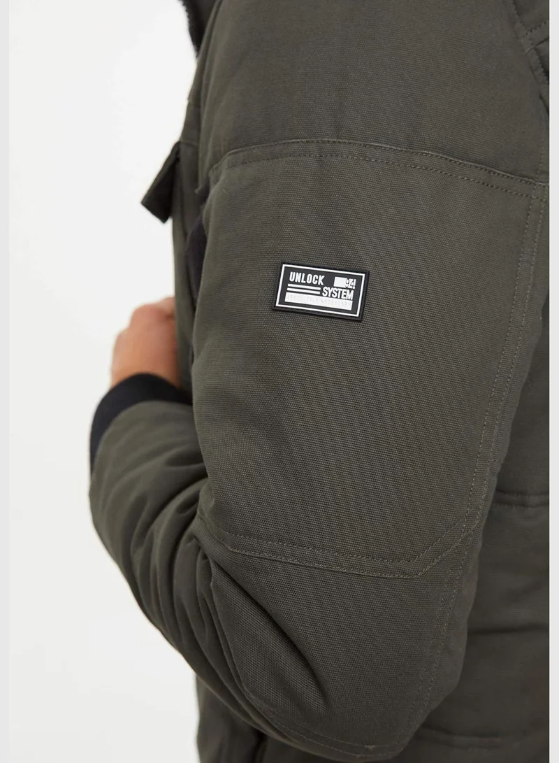 DeFacto Thick Hooded Coat