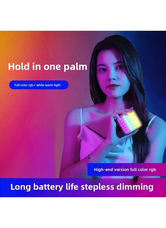 Generic Customized Full-Color Flap Pocket Pants Light Rgb Fill Light Mobile Phone Photo Photography Selfie Live Broadcast Handheld Mini Atmosphere Light-Specification:Pocket Light Three Colors  - Image 4