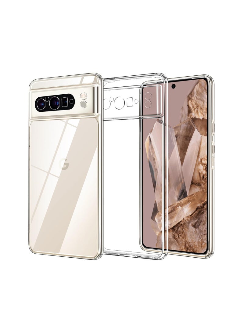 vesus Protective Hard PC Case Cover For Google Pixel 9 Pro 5G 2024 Clear  - Image 1