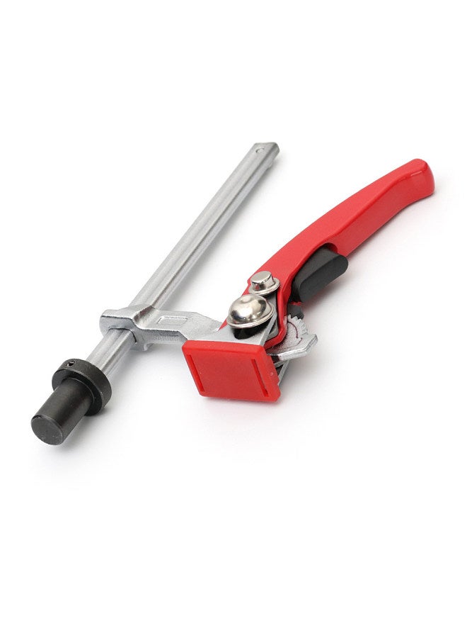 Woodworking Desktop Quick Acting Hold Down Clamp Fixed Clip Quick Hold Bench Dog Clamp Adjustable Ratchet Press for Woodworking Benches  - Image 4