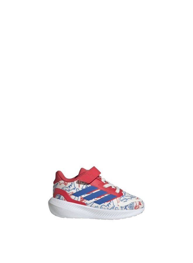 Adidas Runfalcon Dino El I White Running Shoes For Infant 3K - Image 4