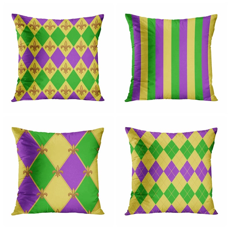 rouihot Set of 4 Throw Pillow Cover 18x18 Inch The Essence of African Tribal Mud Cloth Inspired Earth Colors Geometric Home Decor Pillowcase Square Cushion Cover for Sofa Bed Couch