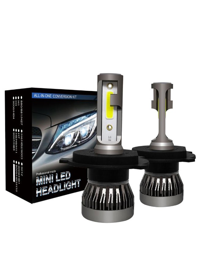 Generic 2-Piece Mini Car LED Headlight Bulb Set  - Image 1